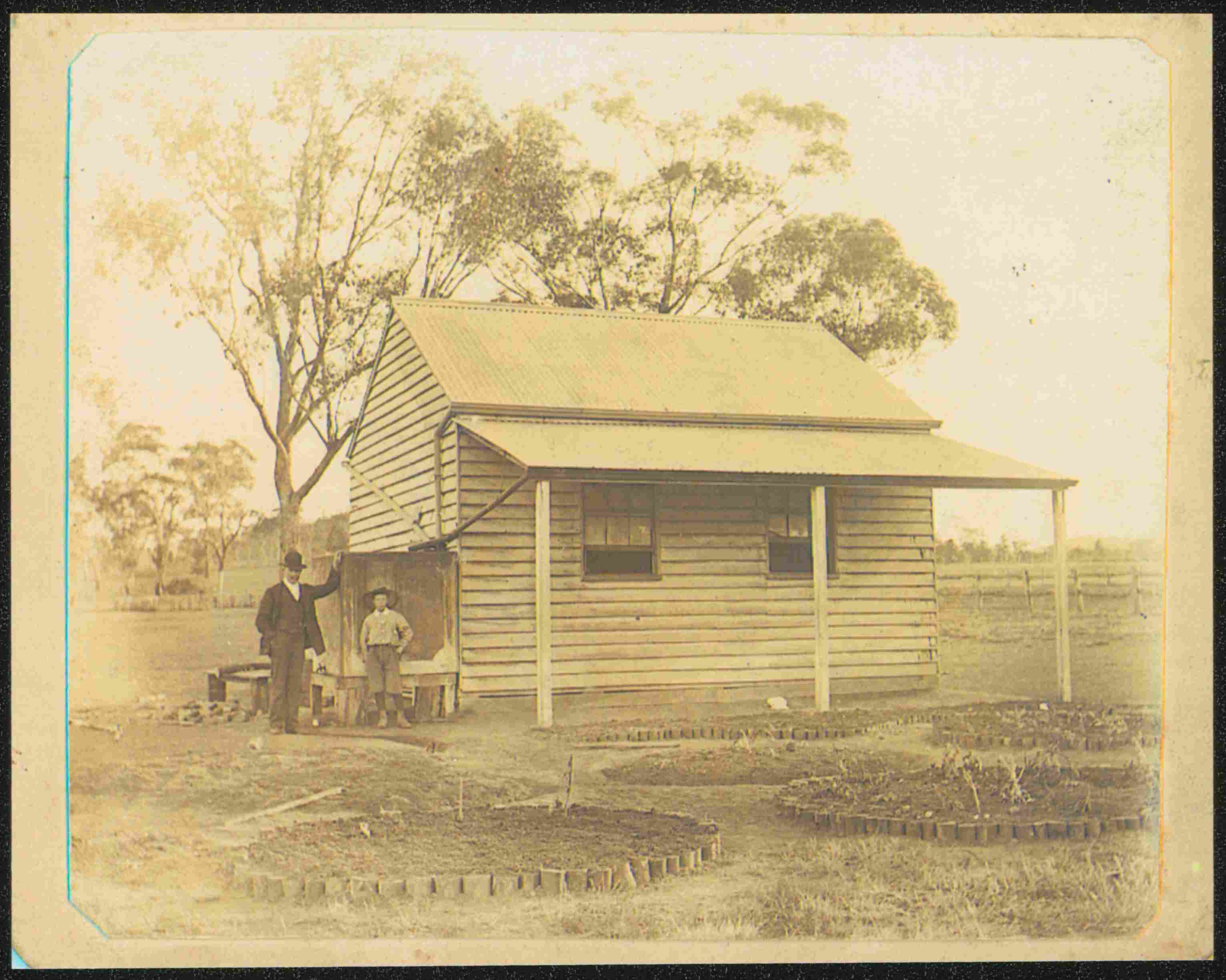 Fromes Creek Public School - teacher John Croan and pupil Albert Cox NRS-15051-1-14-[744]-2 