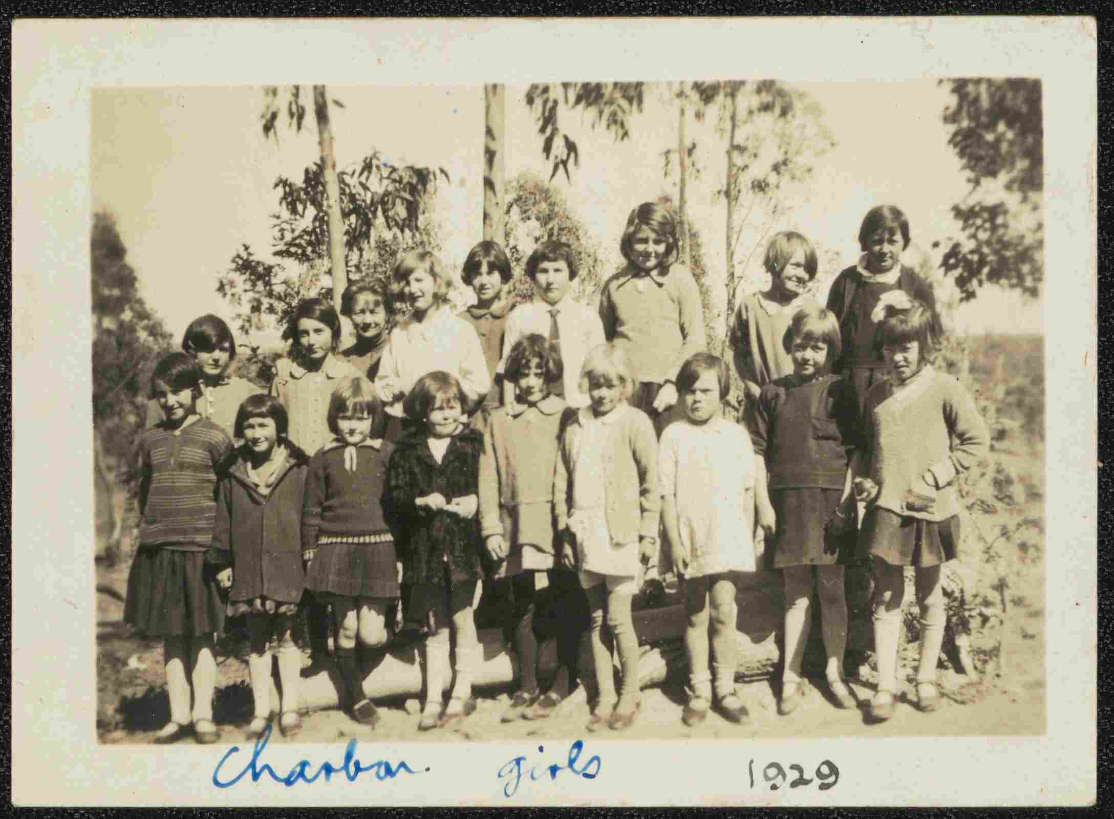 Charbon Public School - girls 1929 NRS-15051-1-8-[419]-2