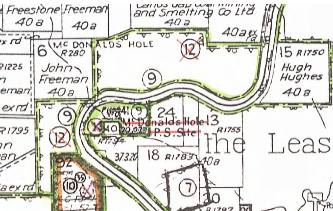 McDonalds Hole School site Portions 40 & 41 Parish Airly County Roxburgh