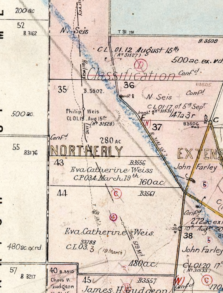 1936 Part Roxanna Portions 35 43 And 44 Parish Narragamba County Bligh