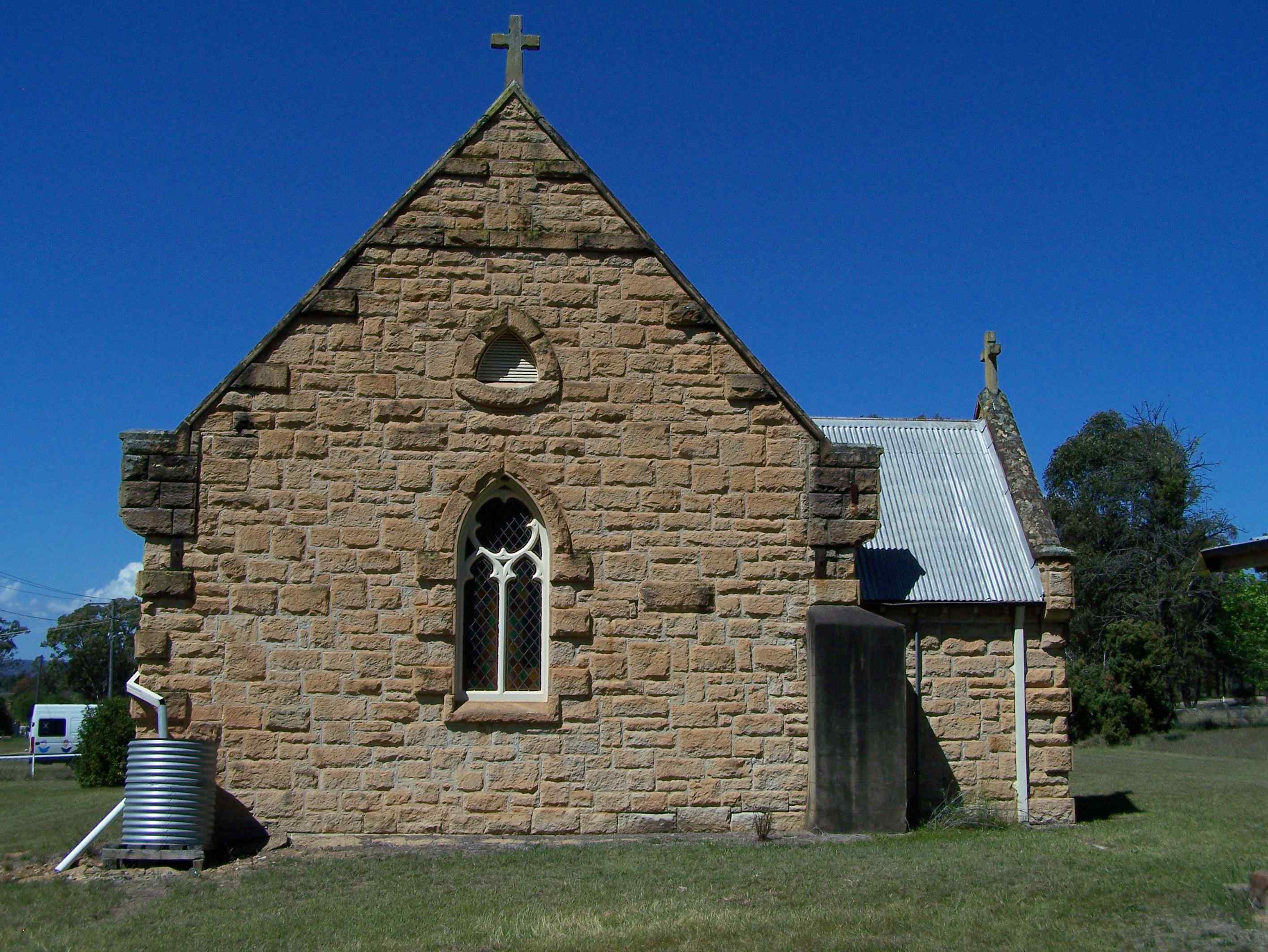 Wollar St Laurence O'Toole Catholic Church End View