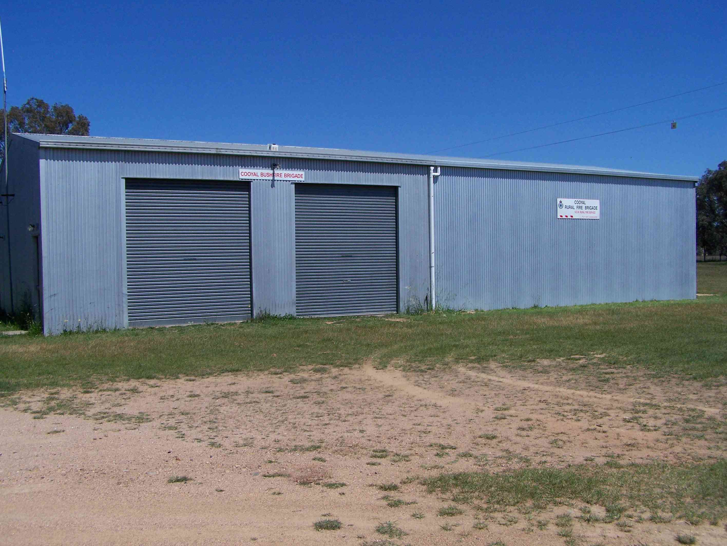 Cooyal Bushfire Brigade Shed 2011