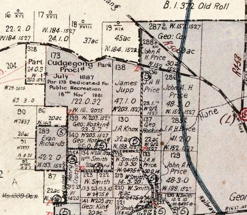 1912 Little Caerleon In Part Parish Mudgee County Wellington