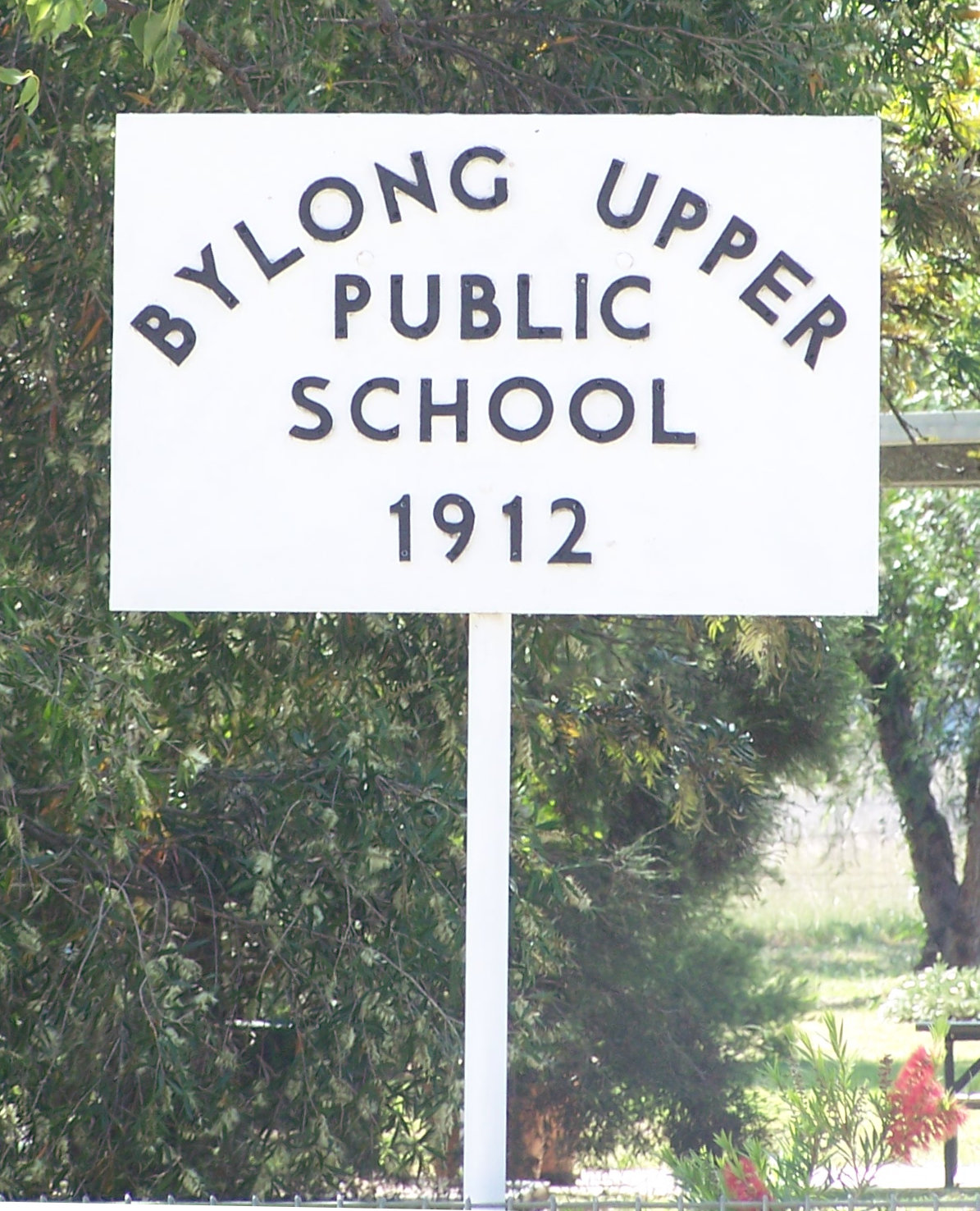 Bylong Upper School Sign