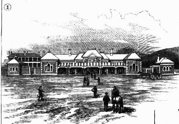 Mudgee Railway Station 1884