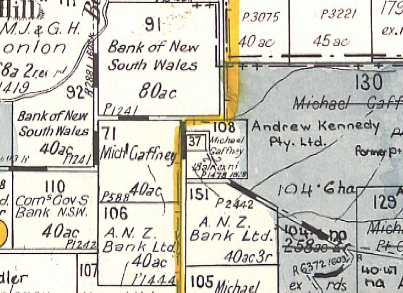 Bara Creek School site Portion 37 Parish Botobolar County Phillip