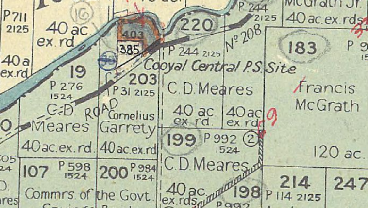 Cooyal School site Portion 385 Parish Bayly County Phillip