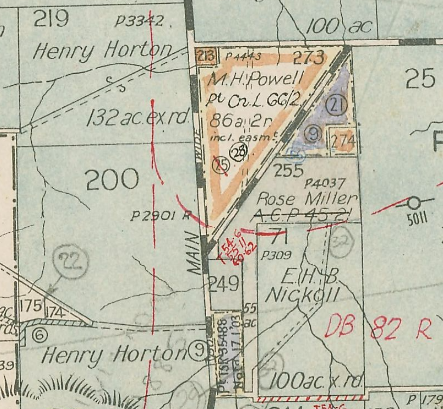 Cooks Gap school site Portion 213 Parish Moolarben County Phillip