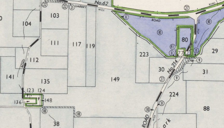 Turill School sites Portions 77 and 136 Parish Turill County Bligh