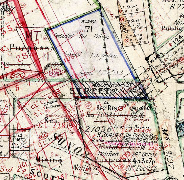 Hargraves School site Portion 171 Parish Hargraves County Wellington