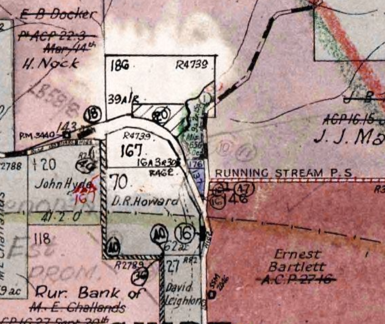 Running Stream School site Portions 137 and 176 Parish Hearne County Roxburgh