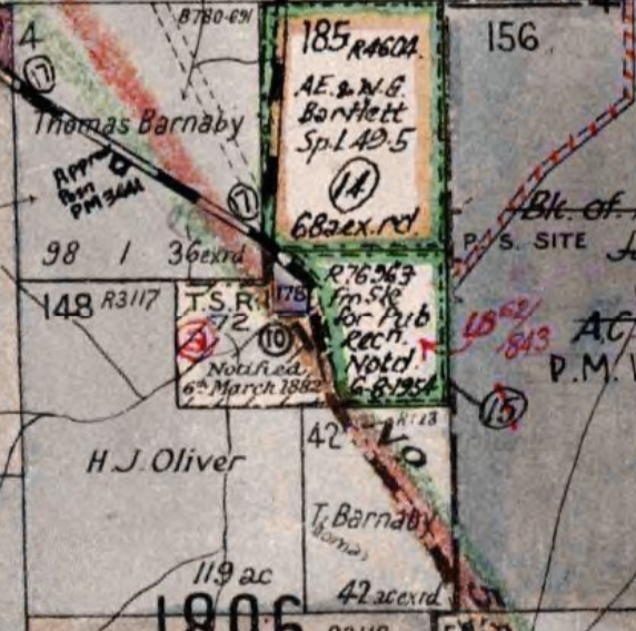 Round Swamp School site Portion 178 Parish Hearne County Roxburgh