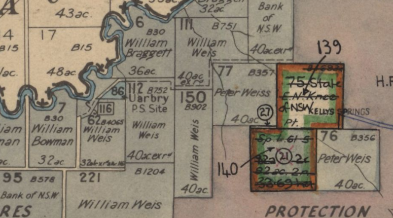 Uarbry School site Portion 117 Parish Nandoura County Bligh