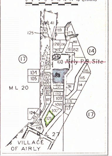 Airly School site Portion 60 Parish Airly County Roxburgh