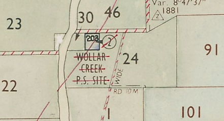 Wollar Creek School site Portion 203 Parish Fitzgerald County Phillip