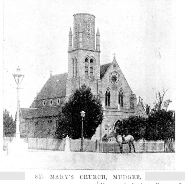 St Marys Church Mudgee 1899 http://nla.gov.au/nla.news-article111077323