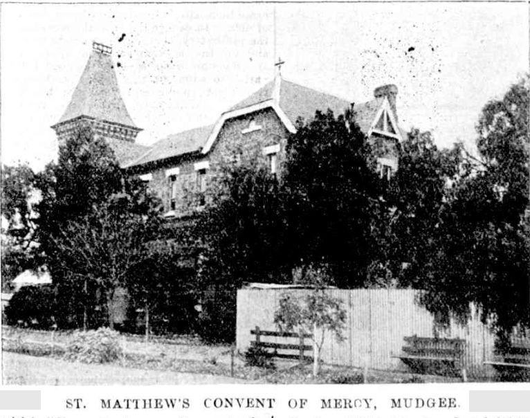 St Matthews Convent of Mercy 1899 http://nla.gov.au/nla.news-article111077323