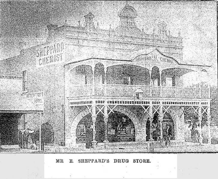 Sheppard's Drug Store 1899http://nla.gov.au/nla.news-article111077323