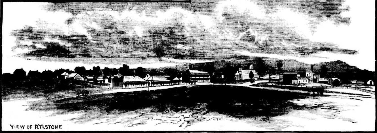 View of Rylstone 1884 http://nla.gov.au/nla.news-article71018807