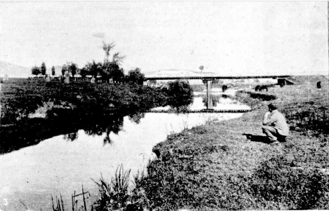 Holyoak Bridge across Cudgegon River at Mudgee 1896