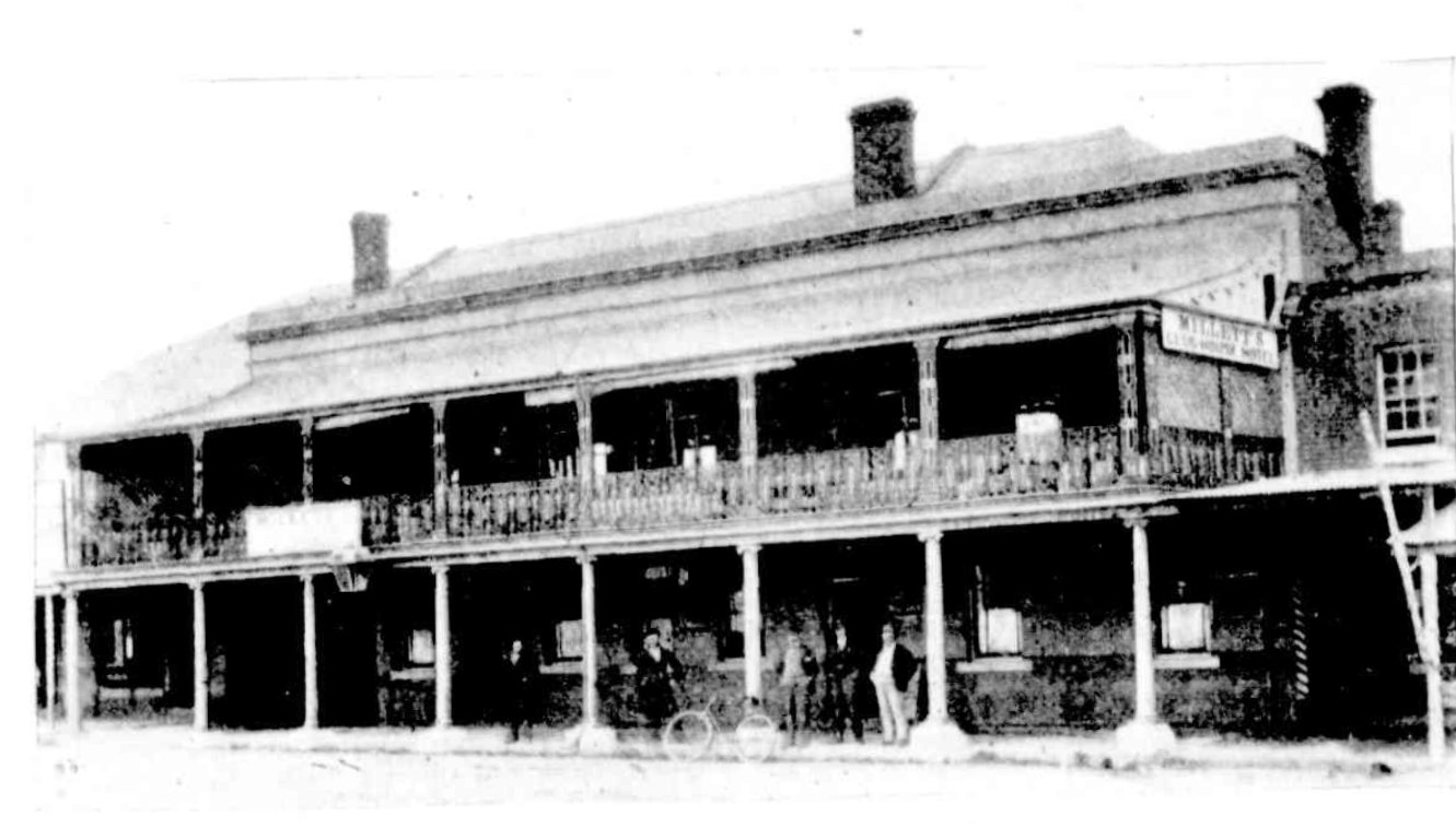 Millett's Club House Hotel 1896 http://nla.gov.au/nla.news-article71300077