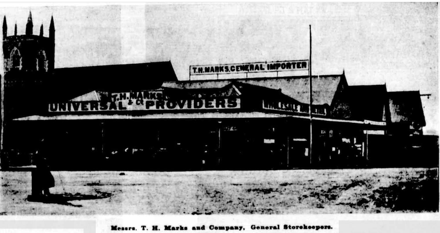 T H Marks & Company General Storekeepers 1905 http://nla.gov.au/nla.news-article71534258