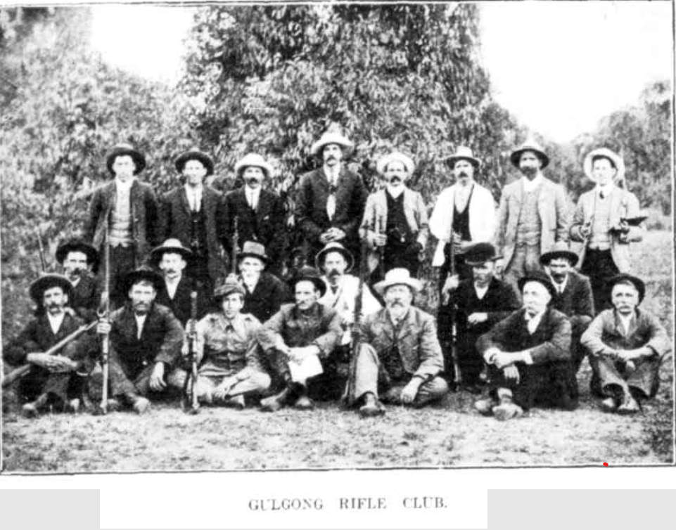 Gulgong Rifle Club 1907