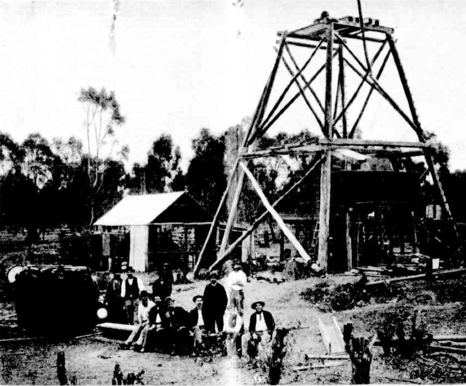 View of the Star Lead Gold Mining Company's No. 1 Mine