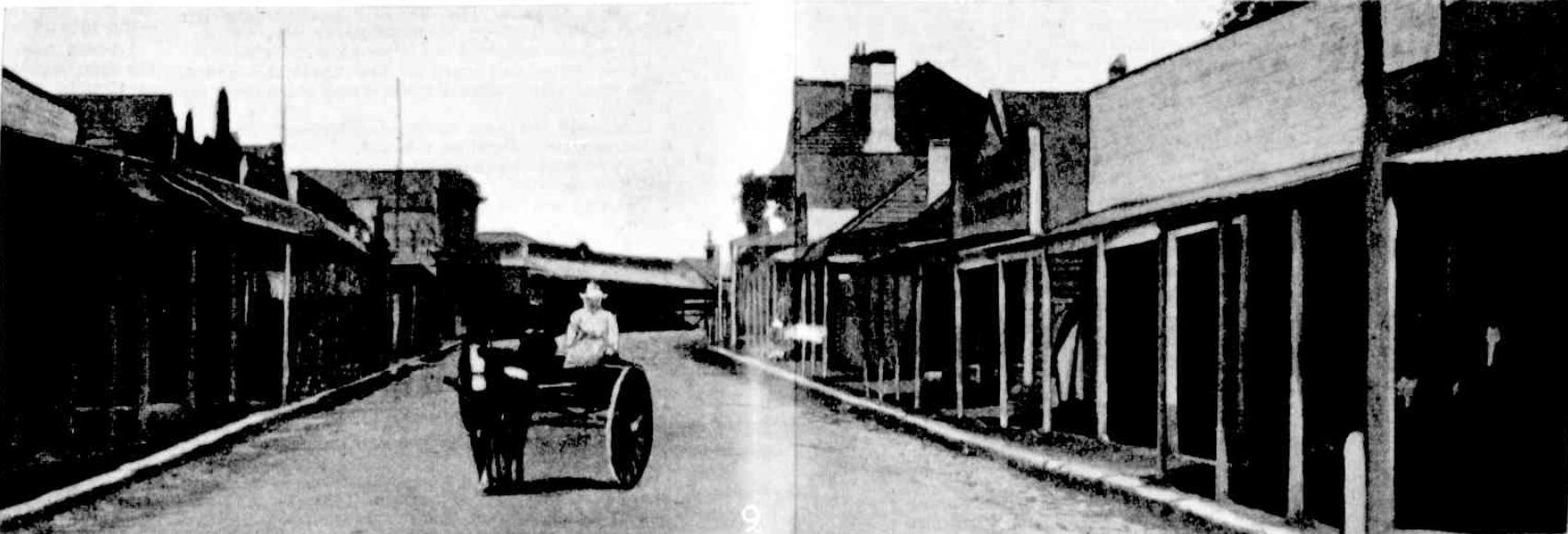 View of Mayne-street, looking East 1897