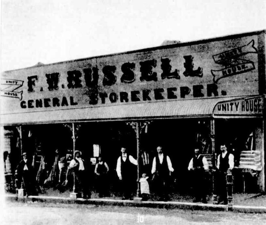 F. W. Russell s General Store 1897