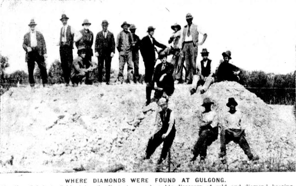 New Caledonian Gold Mining Syndicate Guntawang 1922