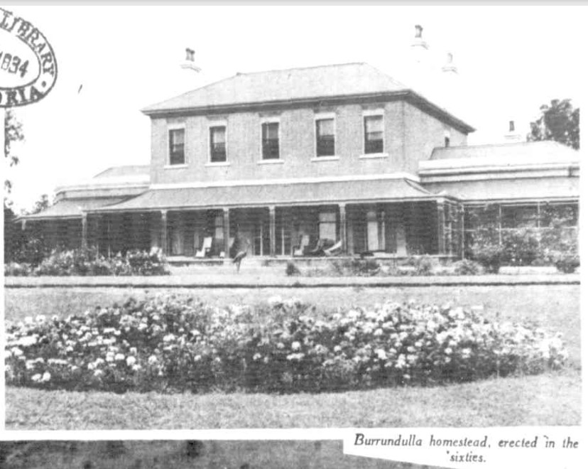 Burrundulla Homestead 1934