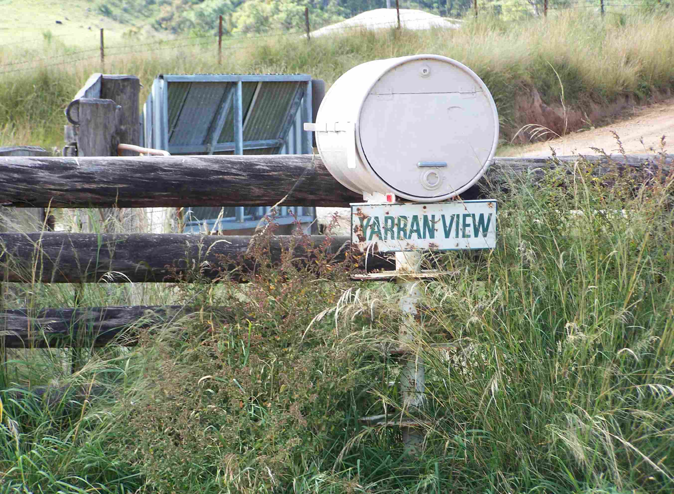 Yarran View Sign