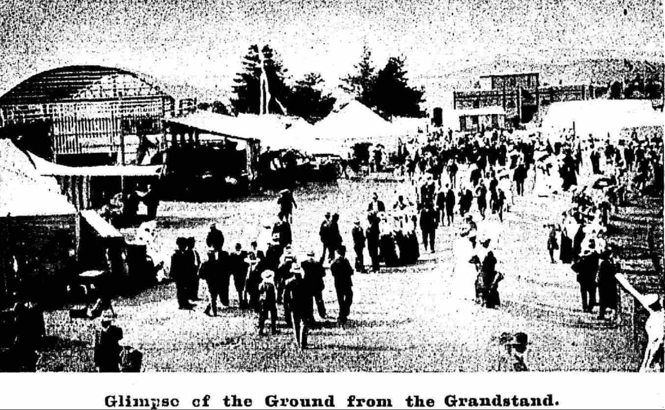 Glimpse of the Ground from the Grandstand 1906