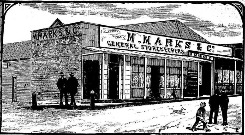 M Marks & Co Gulgong 1884