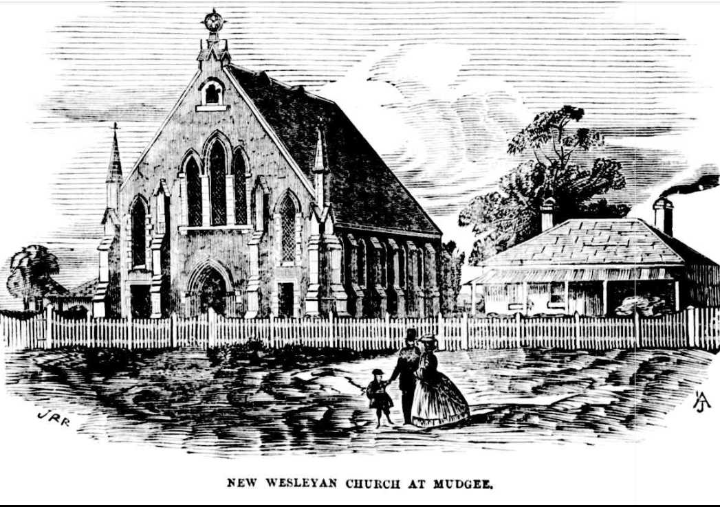 Mudgee Wesleyan Church 1866