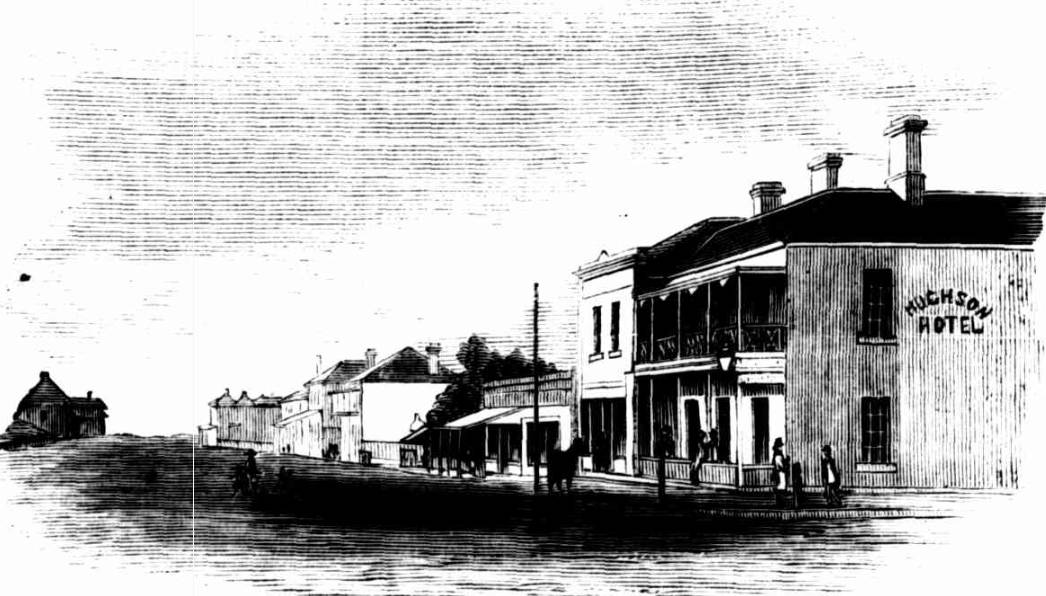 Market Street Mudgee 1880