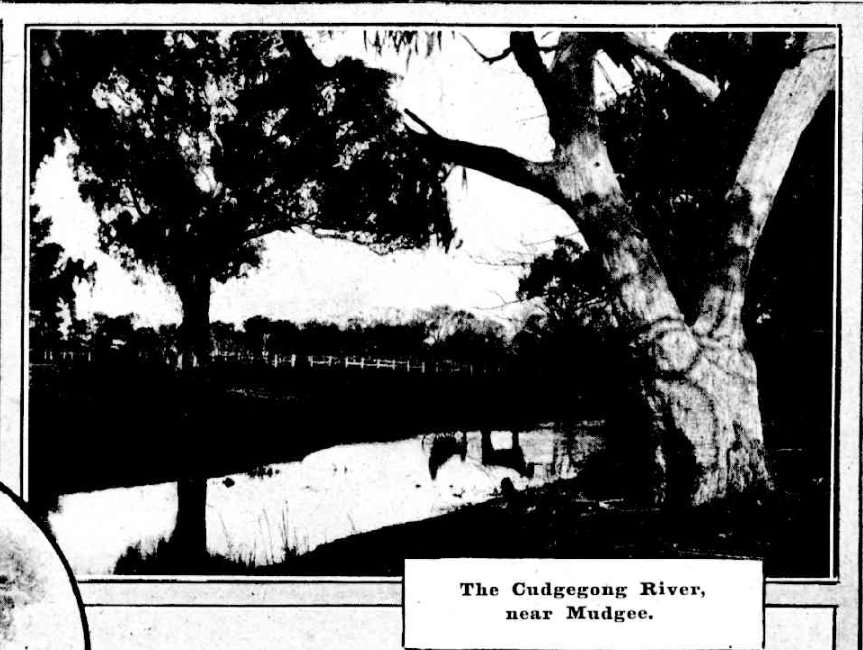 Cudgegong River near Mudgee 1917