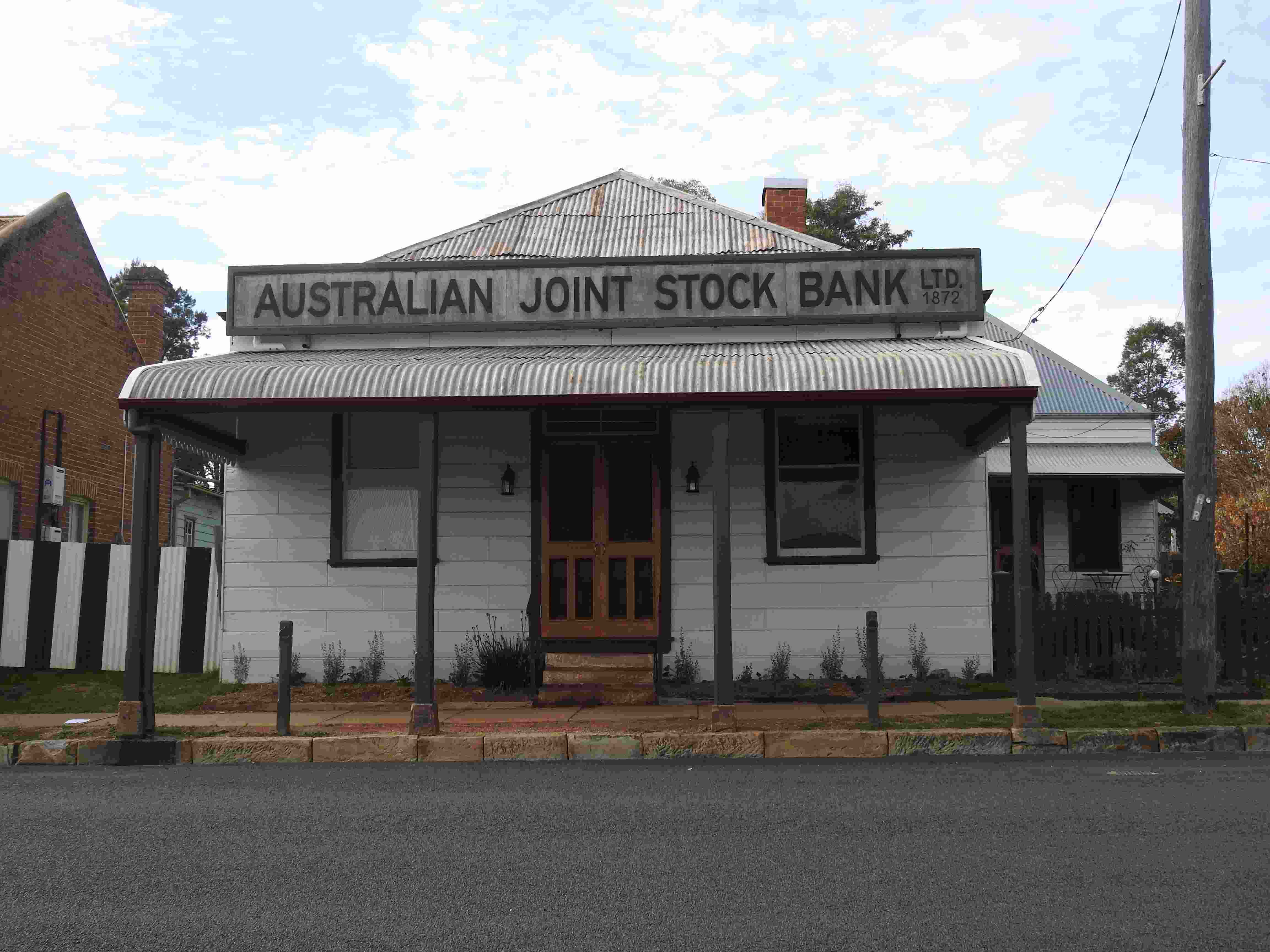 Gulgong Australian Joint Stock Bank building Herbert Street 2023