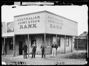 Gulgong Australian Joint Stock Bank 1872