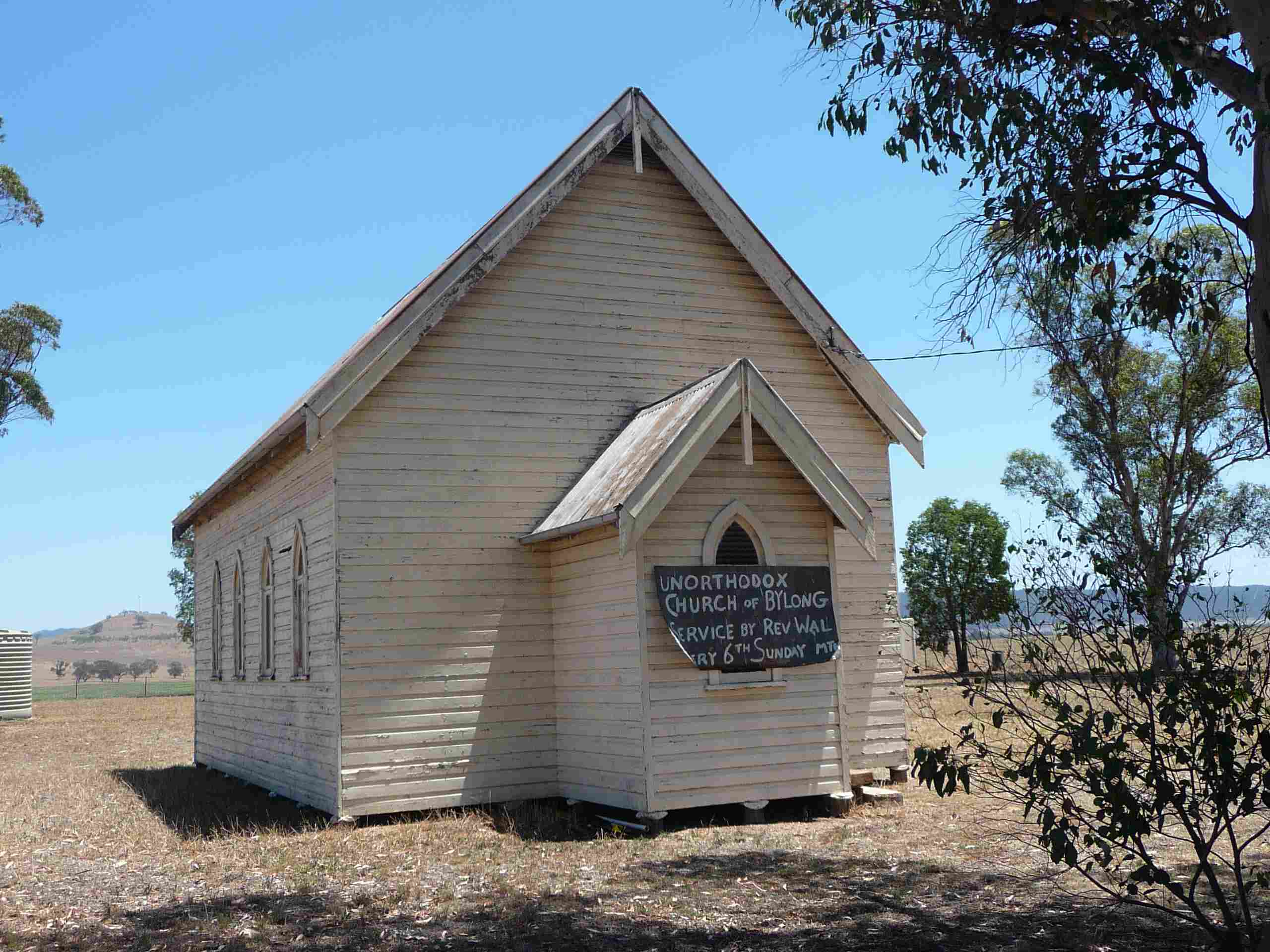 Bylong Catholic Church Eastern And Southern Side