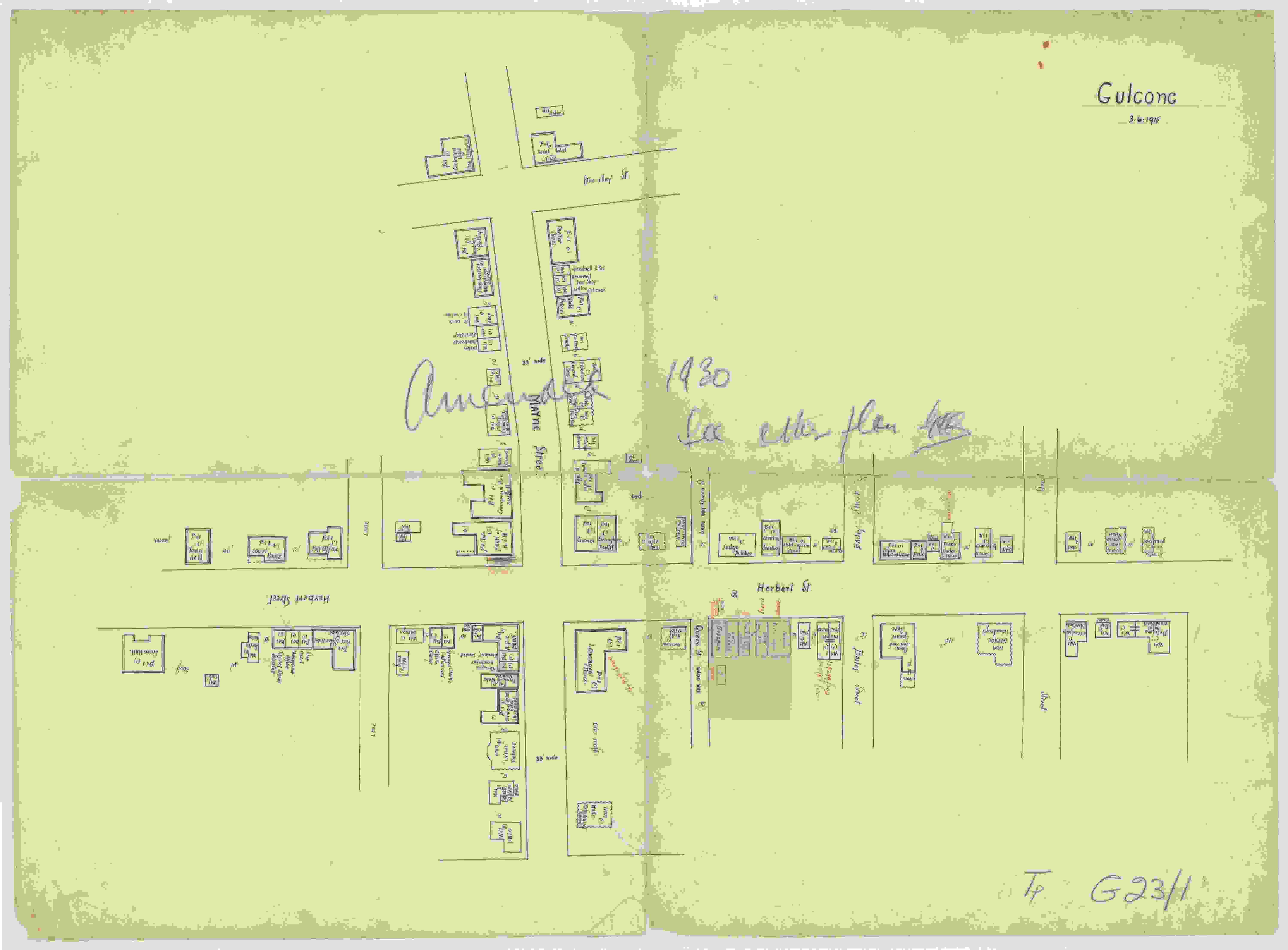 Gulgong subdivision plans