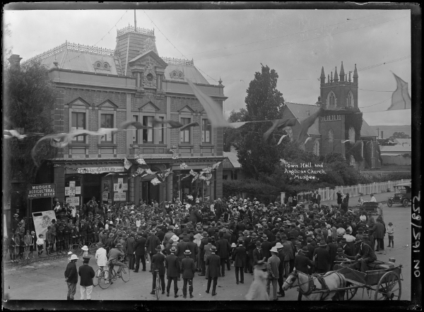 Mudgee Town Hall and St Joh the Baptist Church of England Church Mudgee