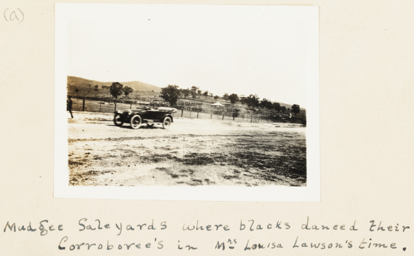 Mudgee Saleyards c1920