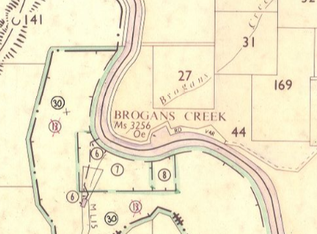 Brogans Creek, Parish Clandulla, County Roxburgh