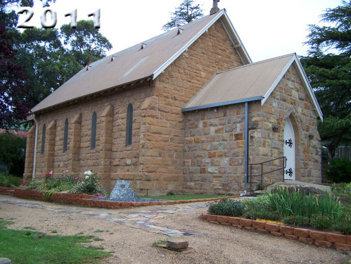 Kandos St Laurence Church North Side View 2011