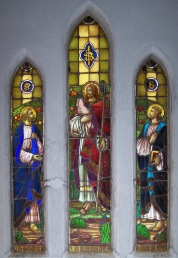 Lue St Lukes Combes Memorial Window