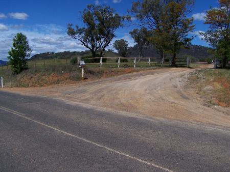 Bylong Wigelmar Driveway 2007