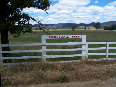 100 Bylong Cherrydale Park Sign 2007