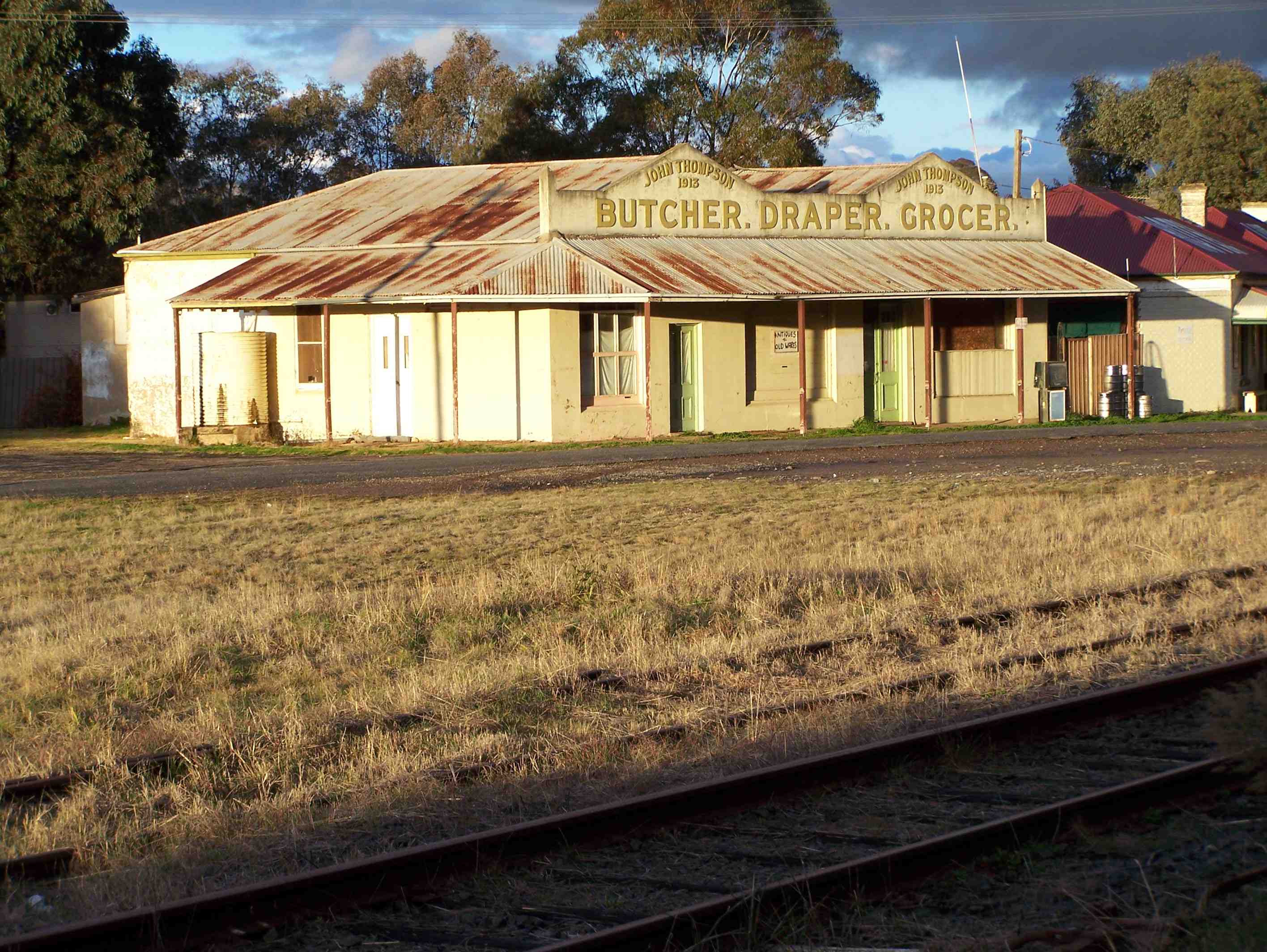 Thompsons Store Sunset